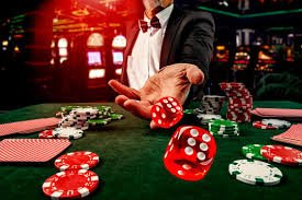 Meja casino dan dealer profesional melayani permainan live casino secara online